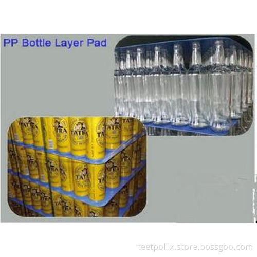 Eco - friendly Conductive Corrugated Plastic Layer Pads Red